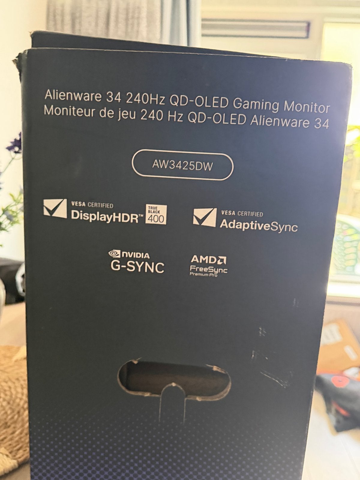 Alienware 34" 240Hz QD-OLED Gaming Monitor AW3425DW, Computers en Software, Monitoren, Curved, Nieuw, Minder dan 1 ms, Overige typen