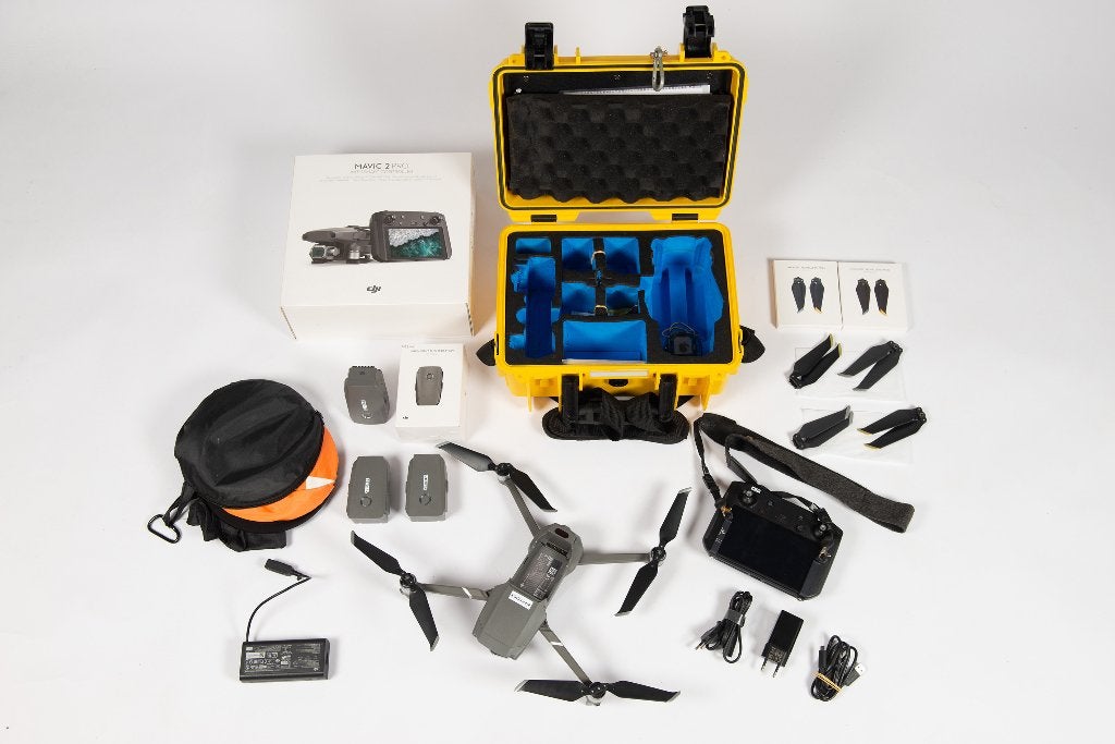 Drone DJI Mavic 2 pro 3x accu complete set, Audio, Tv en Foto, Drones, Ophalen, Gebruikt, 5 tot 10 kilometer, DJI