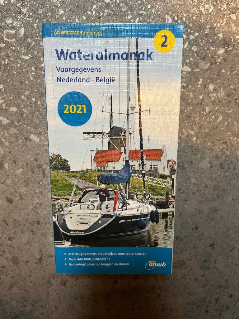 Wateralmanak 2021, Ophalen, ANWB, Europa, Zo goed als nieuw