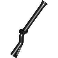 Lego Black Minifigure, Weapon Gun, Flintlock Musket, Gebruikt, Overige thema's, Lego, Accessoire