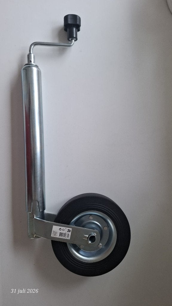 splinternieuw compleet caravan neuswiel, 48mm buis, Ophalen, Nieuw