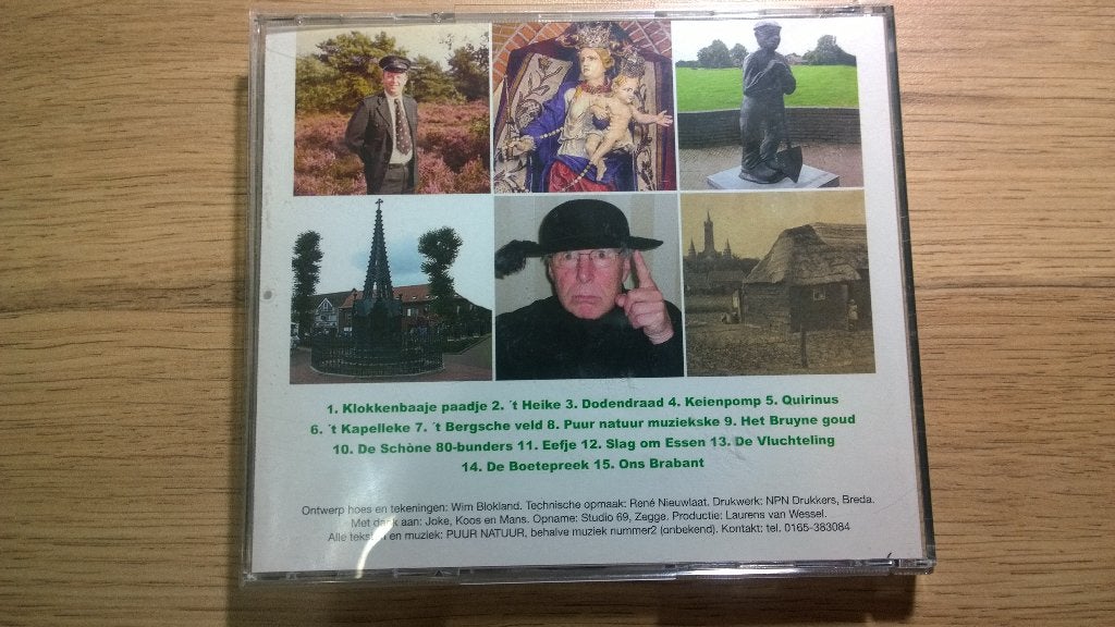 puur natuur- echt een stukske brabant, Ophalen, Gebruikt, Streekmuziek, Verzamelalbum