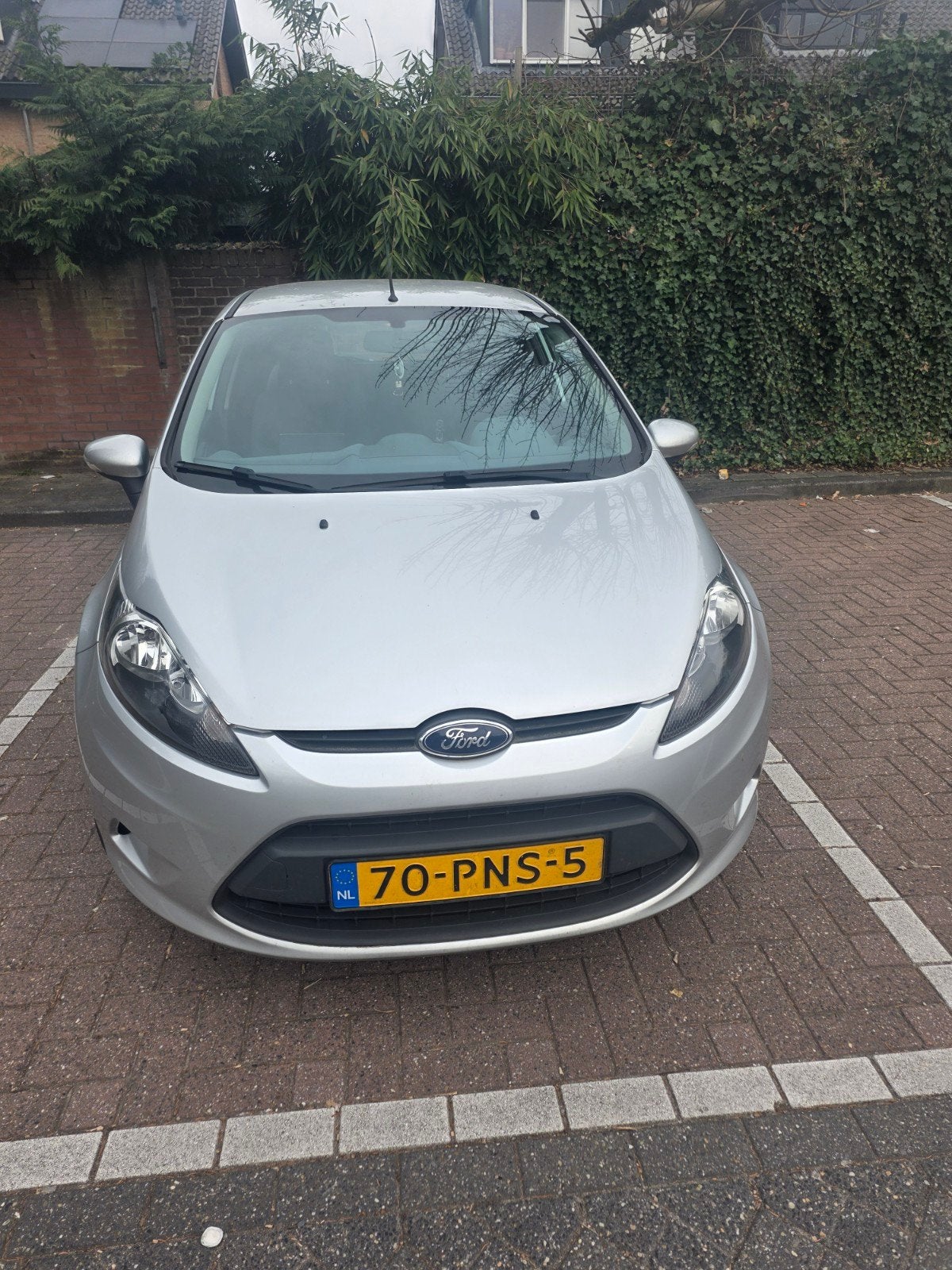 Ford Fiësta 1.25 44KW 5DR 2011 Grijs, Auto's, Voorwielaandrijving, 40 €/maand, 1242 cc, 4 cilinders