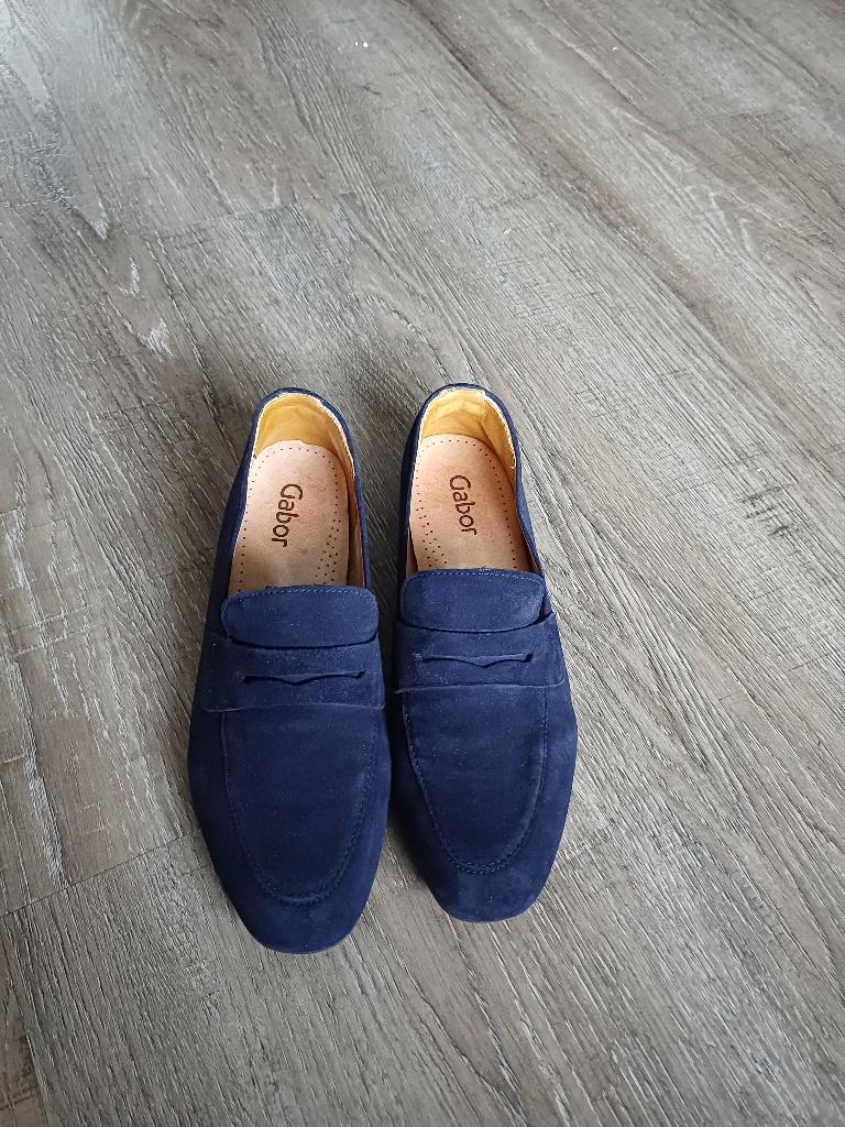 Donkerblauwe Gabor schoenen, Blauw, Instappers, Gabor, Ophalen of Verzenden