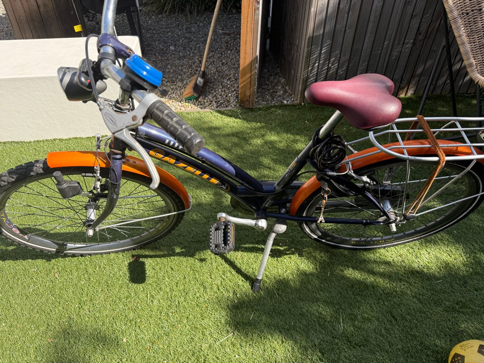 Gazelle Whale kinderfiets, 24 inch, Fietsen en Brommers, Ophalen, Terugtraprem, Gebruikt, Minder dan 47 cm