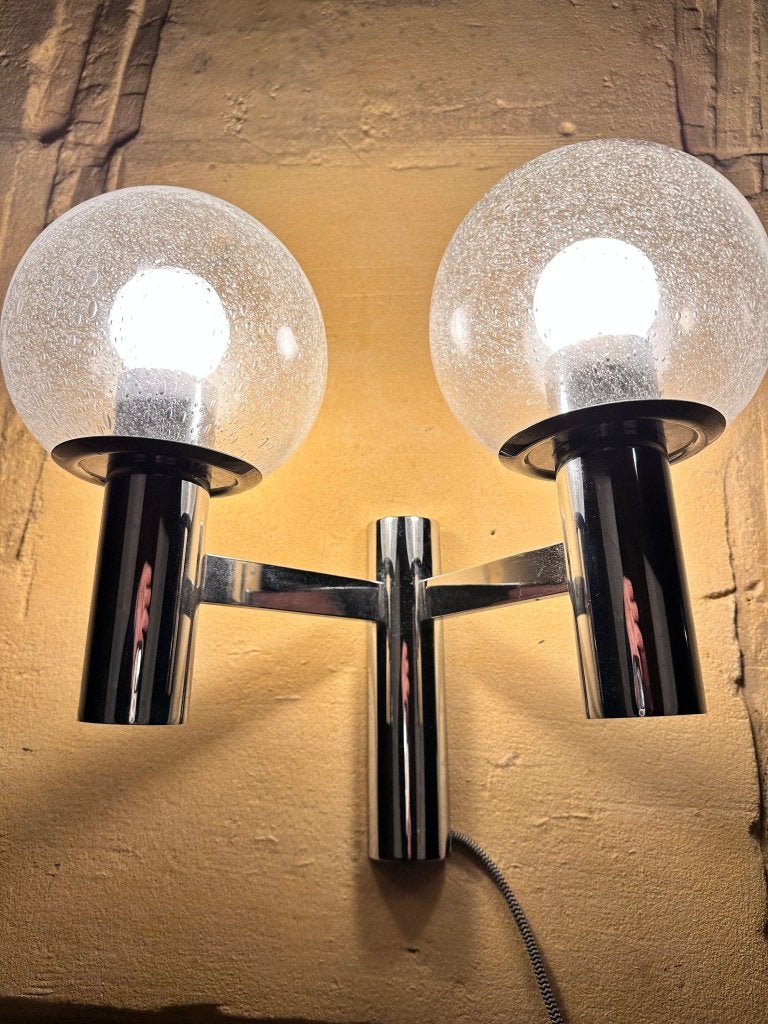 Vintage muurlamp OTT international, Huis en Inrichting, Lampen | Wandlampen, Niet ingevuld, Gebruikt, Niet ingevuld, Ophalen of Verzenden