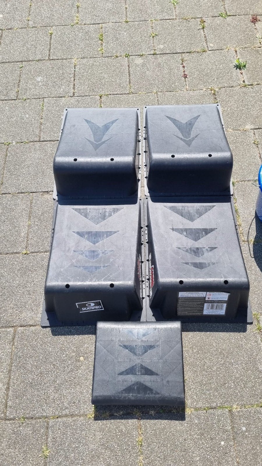 Skatepro BMX/Skateboard Schans Set - Modulair & Draagbaar, Ophalen of Verzenden