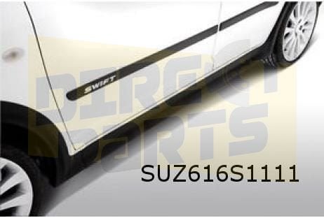 Suzuki Swift III (3/05-9/10) (RS) stootlijstset Links (2x) Z, -, Verzenden, -, Nieuw