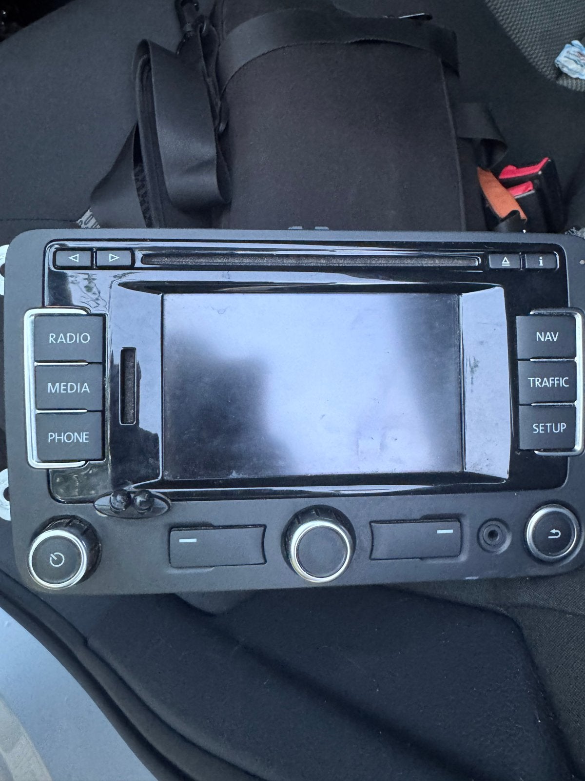 VW RNS310 Navigatiesysteem, Auto diversen, Autoradio's, Ophalen of Verzenden, Gebruikt