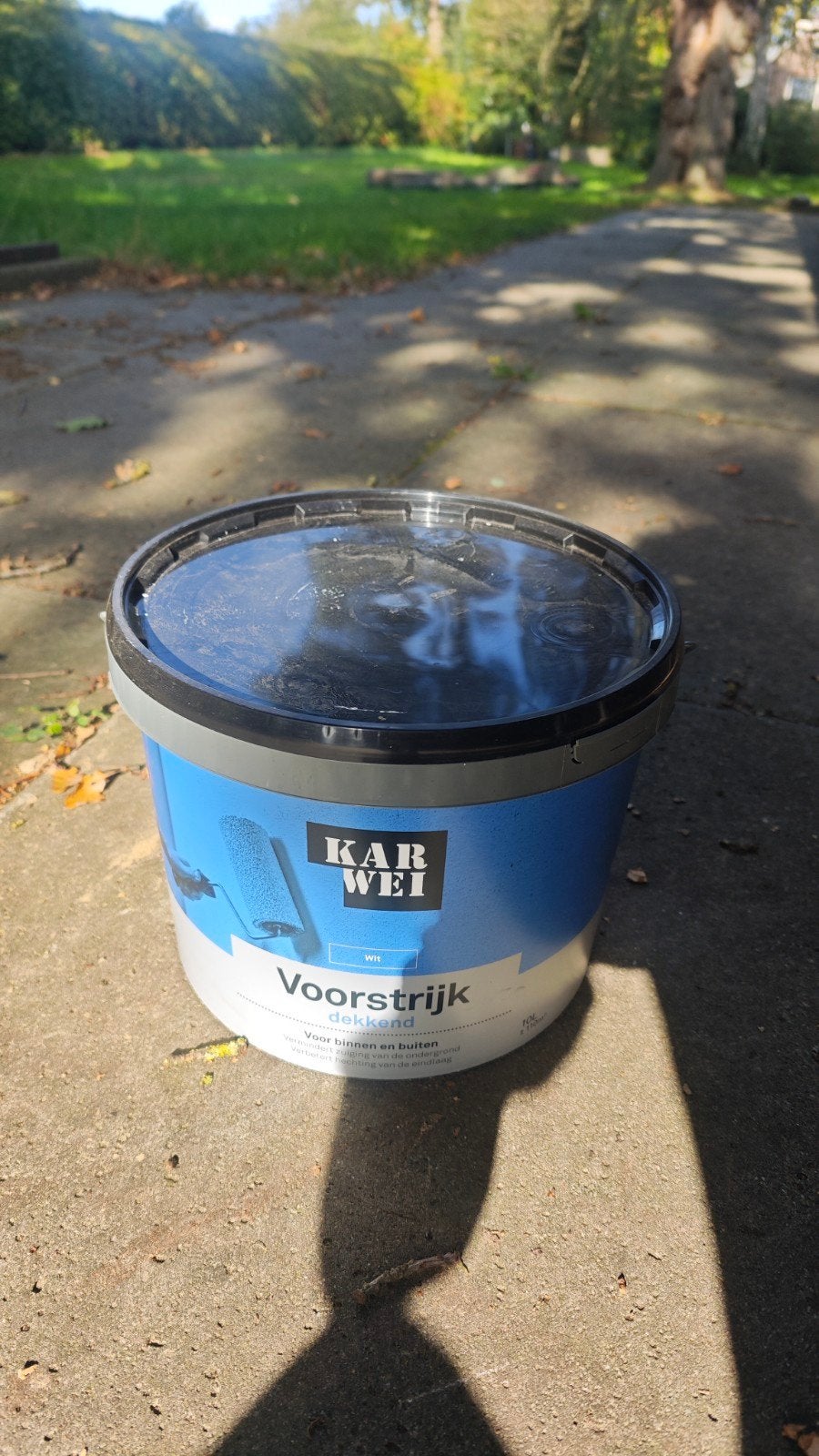 Karwei Voorstrijk Dekkend Wit - 10 Liter, Ophalen, 5 tot 10 liter, Wit, Nieuw