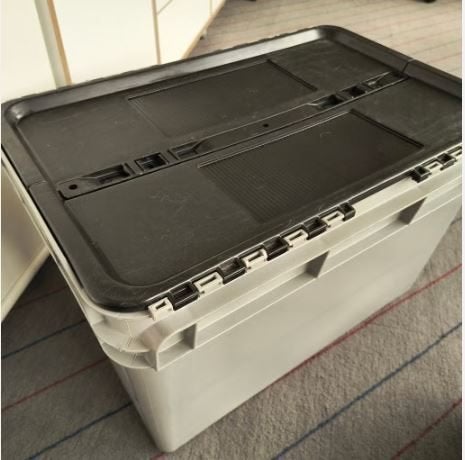 opbergbox, dekselkist, Ophalen, Gebruikt, 40 tot 60 cm, 50 tot 75 cm