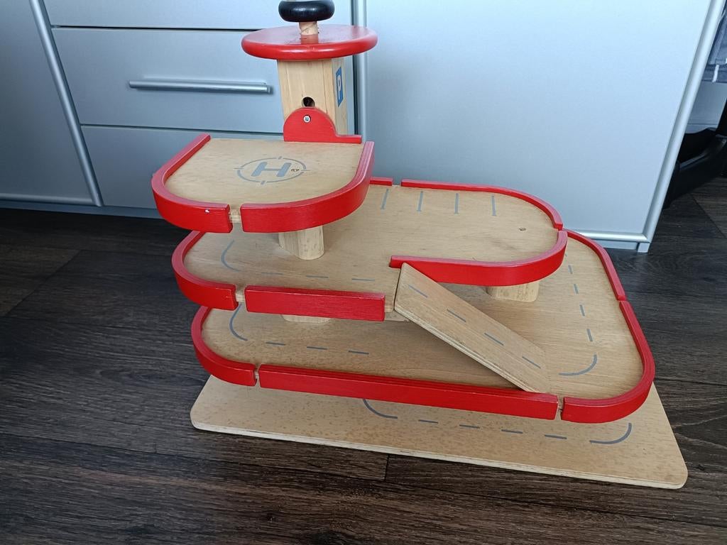 Houten garage, Ophalen, Gebruikt