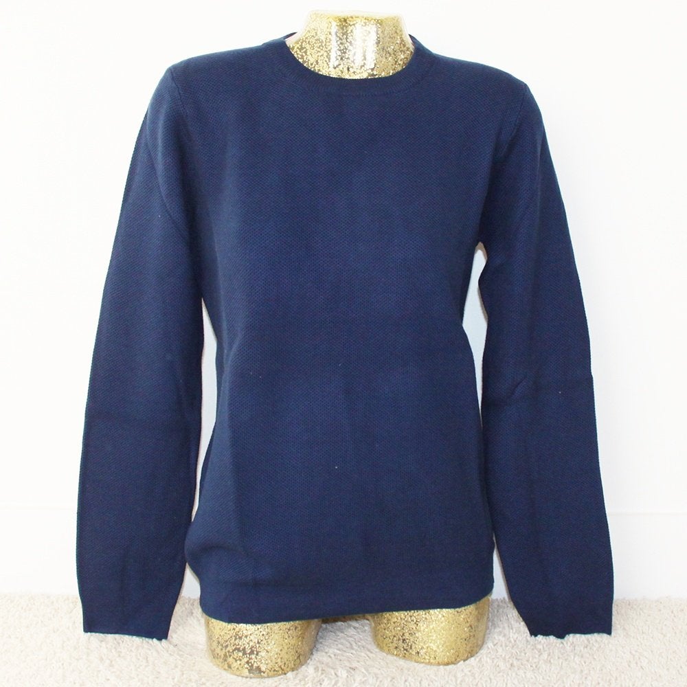 Mooie COS Trui 100% Katoen - 98 (S) € 125,-, Blauw, Ophalen of Verzenden, Zo goed als nieuw, COS -