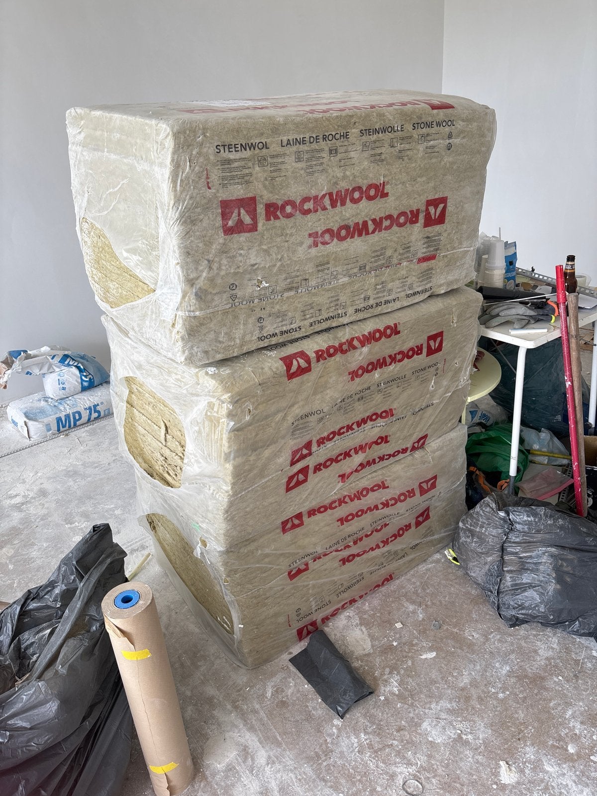 Rockwool Steenwol Isolatieplaten - Nieuw en Ongebruikt, Ophalen, 10 tot 15 m², Nieuw, Steenwol
