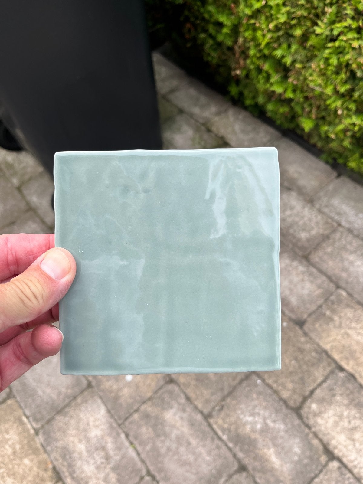 2,5 doos Oud Makkum Jadegroen wandtegels 13x13cm, Doe-het-zelf en Verbouw, Tegels, Ophalen, Nieuw, Minder dan 20 cm, Minder dan 5 m²
