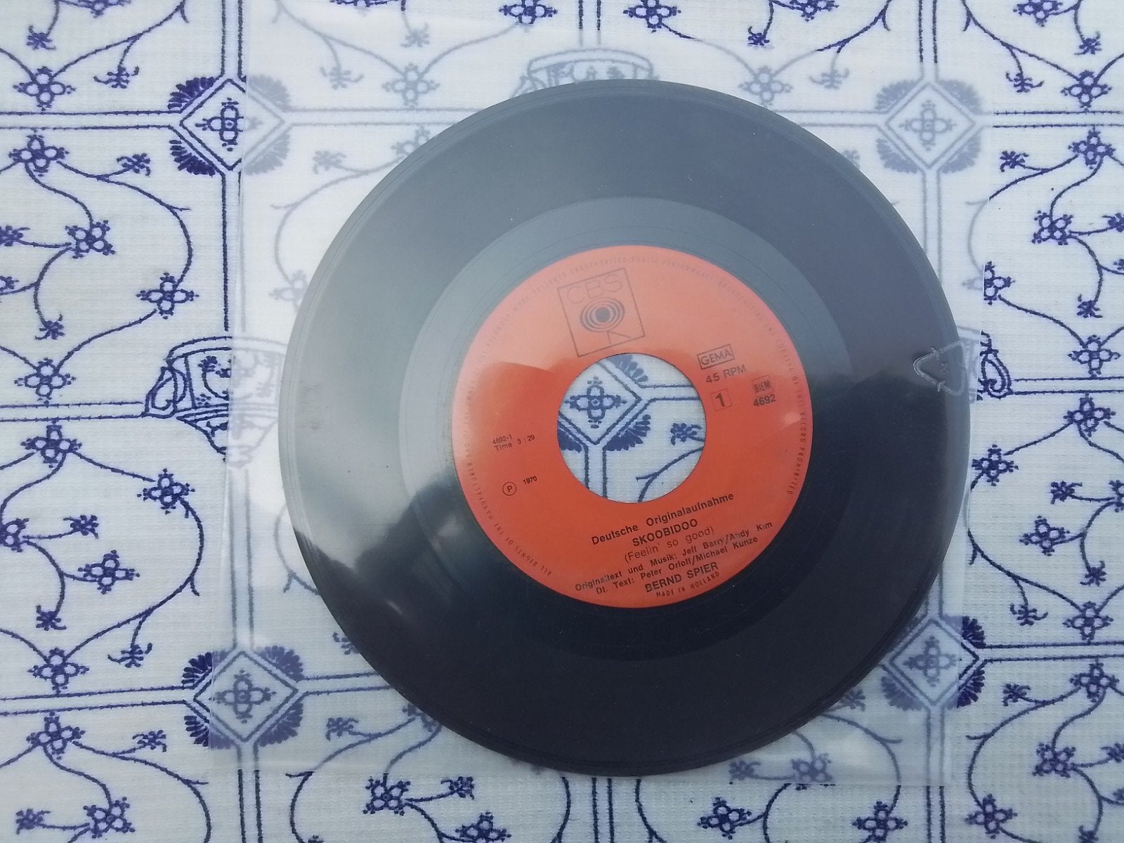 Bernd spier          Skoobidoo, Single, Ophalen of Verzenden, Pop, 1970 - 1979
