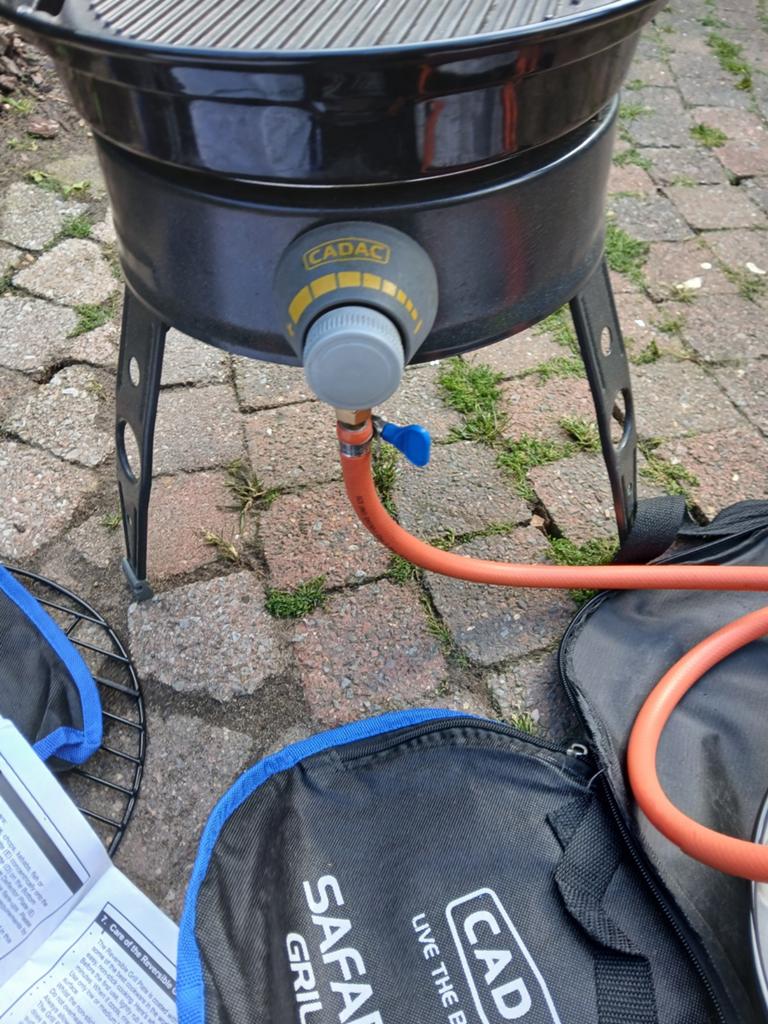 Cadac safari chef compleet, Ophalen of Verzenden, Gebruikt