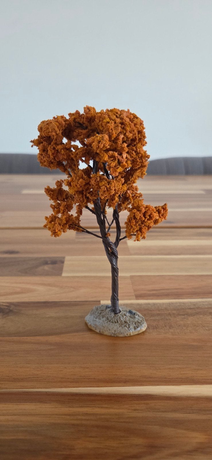 4x Lemax 44799 Yellowwood Tree (Medium) - Kerstdorp Boom, Ophalen, Zo goed als nieuw
