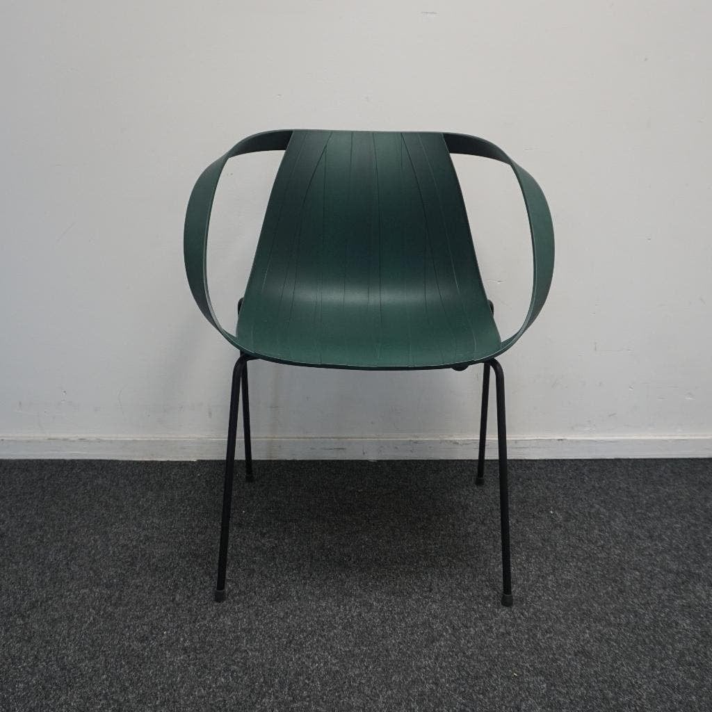 Moroso Impossible Wood tuinstoel | Armstoel | Forest Green, Huis en Inrichting, Stoelen, Gebruikt, Overige kleuren, -, -