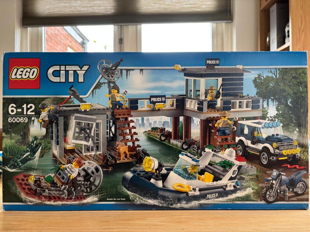LEGO City Moeras Politiebureau 60069, Ophalen, Zo goed als nieuw