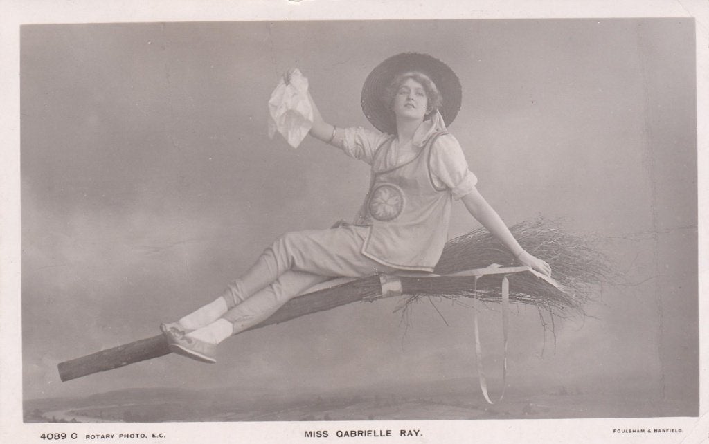 Ansichtkaart, Artiest,  Miss Gabrielle Ray   (703), Verzamelen, Ophalen of Verzenden, Voor 1920, Sterren en Beroemdheden