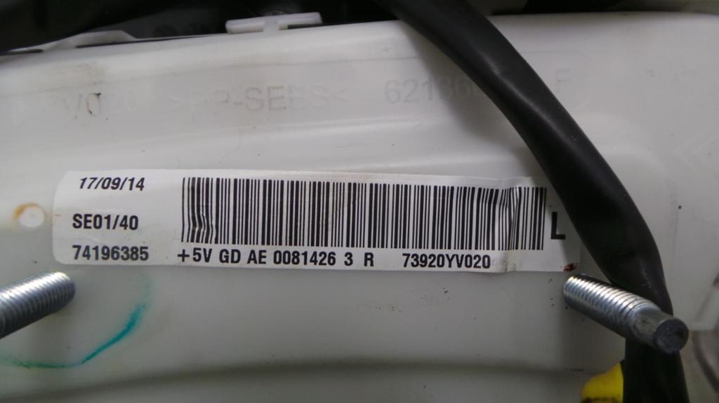 CITROEN C1 FEEL AIRBAG LINKS 2014, Ophalen of Verzenden, Gebruikt, Stiba lid