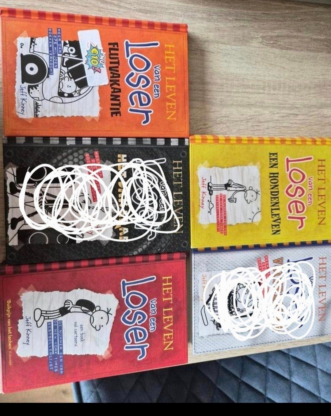 Het Leven van een Loser boeken - Jeff Kinney, Ophalen of Verzenden, Gelezen, Jeff Kinney, Fictie algemeen