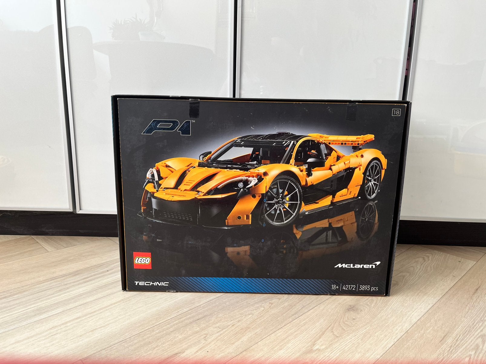 LEGO technic mclaren P1 42172, Lego, Ophalen of Verzenden, Zo goed als nieuw, Technic