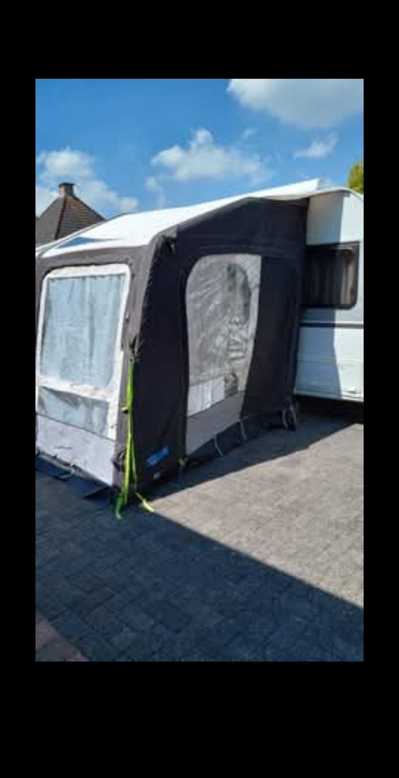 Kampa Rally AIR Pro 330 voortent + aanbouw - Zo goed als nie, Ophalen, Zo goed als nieuw, Kampa Dometic