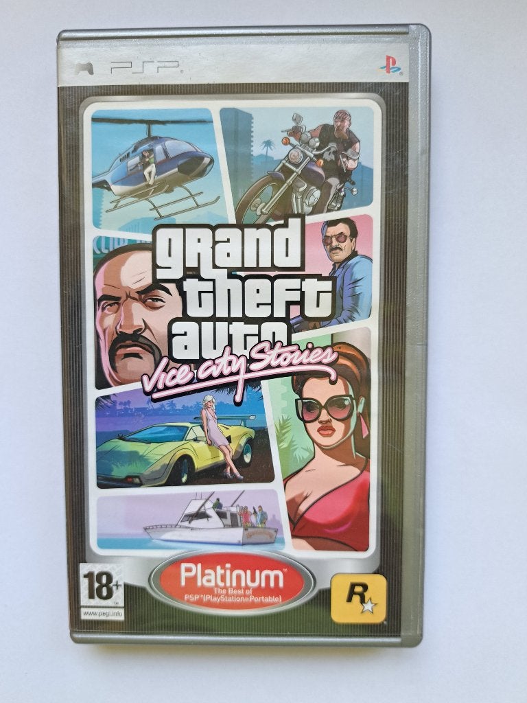 Psp grand theft auto vice city stories, Spelcomputers en Games, Games | Sony PlayStation Portable, Avontuur en Actie, Vanaf 18 jaar