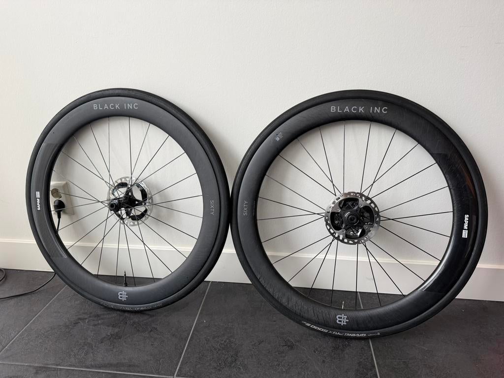 Black Inc Sixty Wielset + Ceramic Speed, Ophalen, Zo goed als nieuw, Wiel