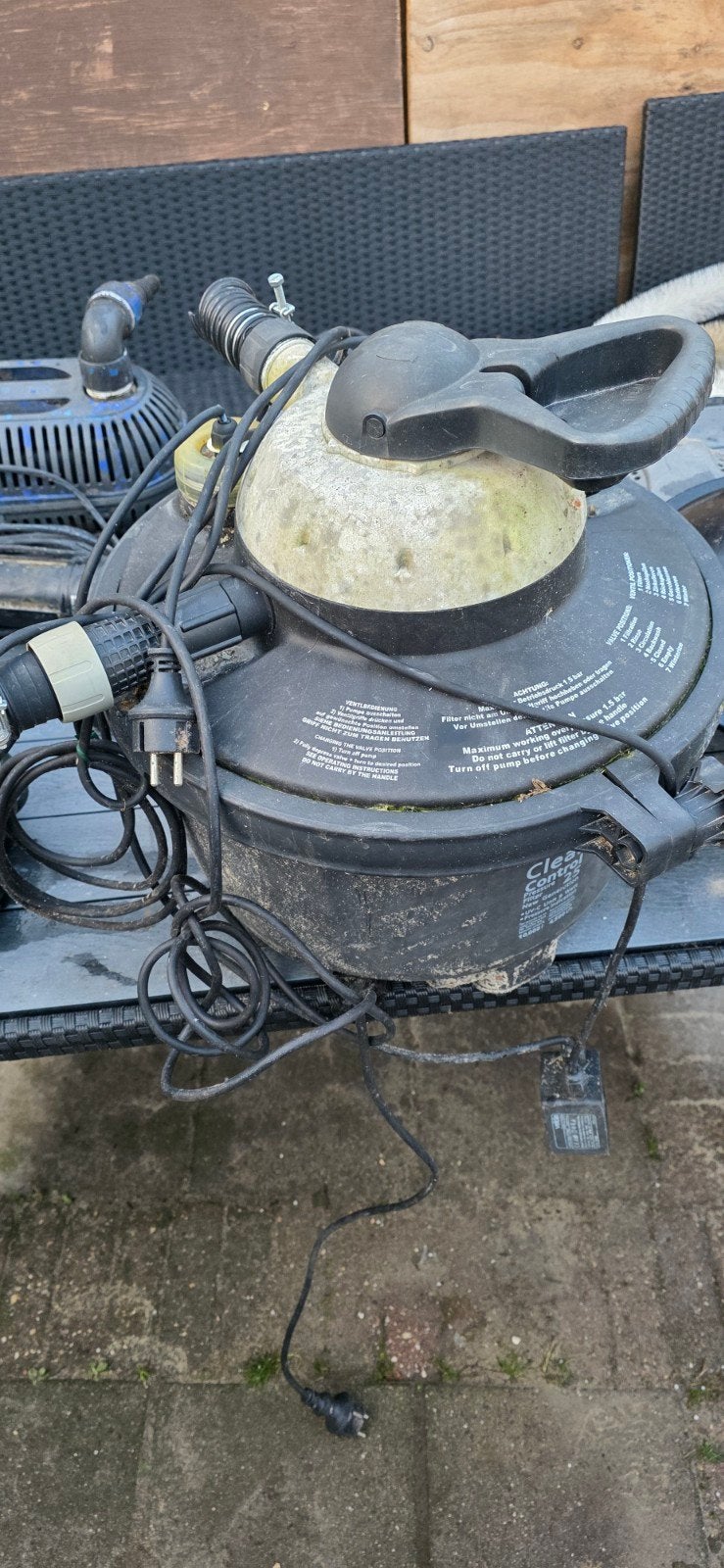 Velda Drukfilter Clear Control 25 voor vijver/waterval, Ophalen, Gebruikt