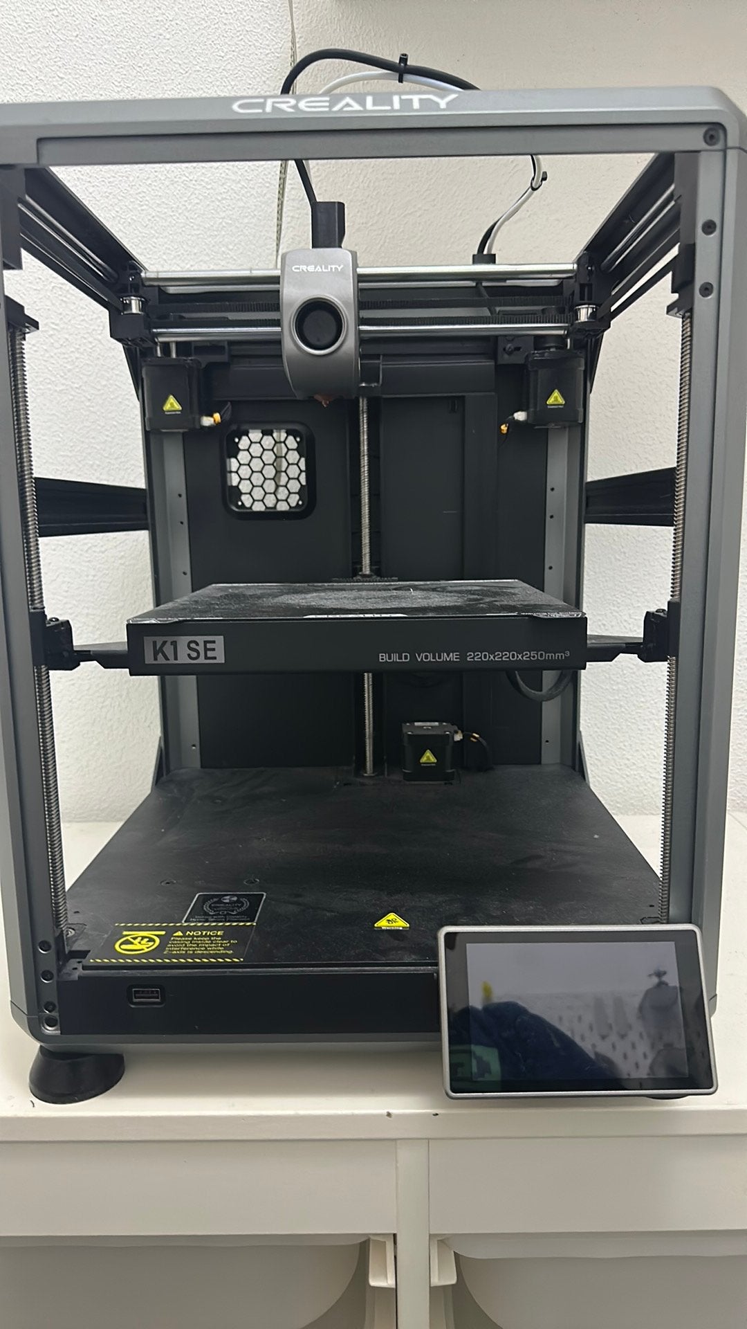3d printer Creality K1 SE met filament, Ophalen, Ingebouwde Wi-Fi, Zo goed als nieuw, Filament