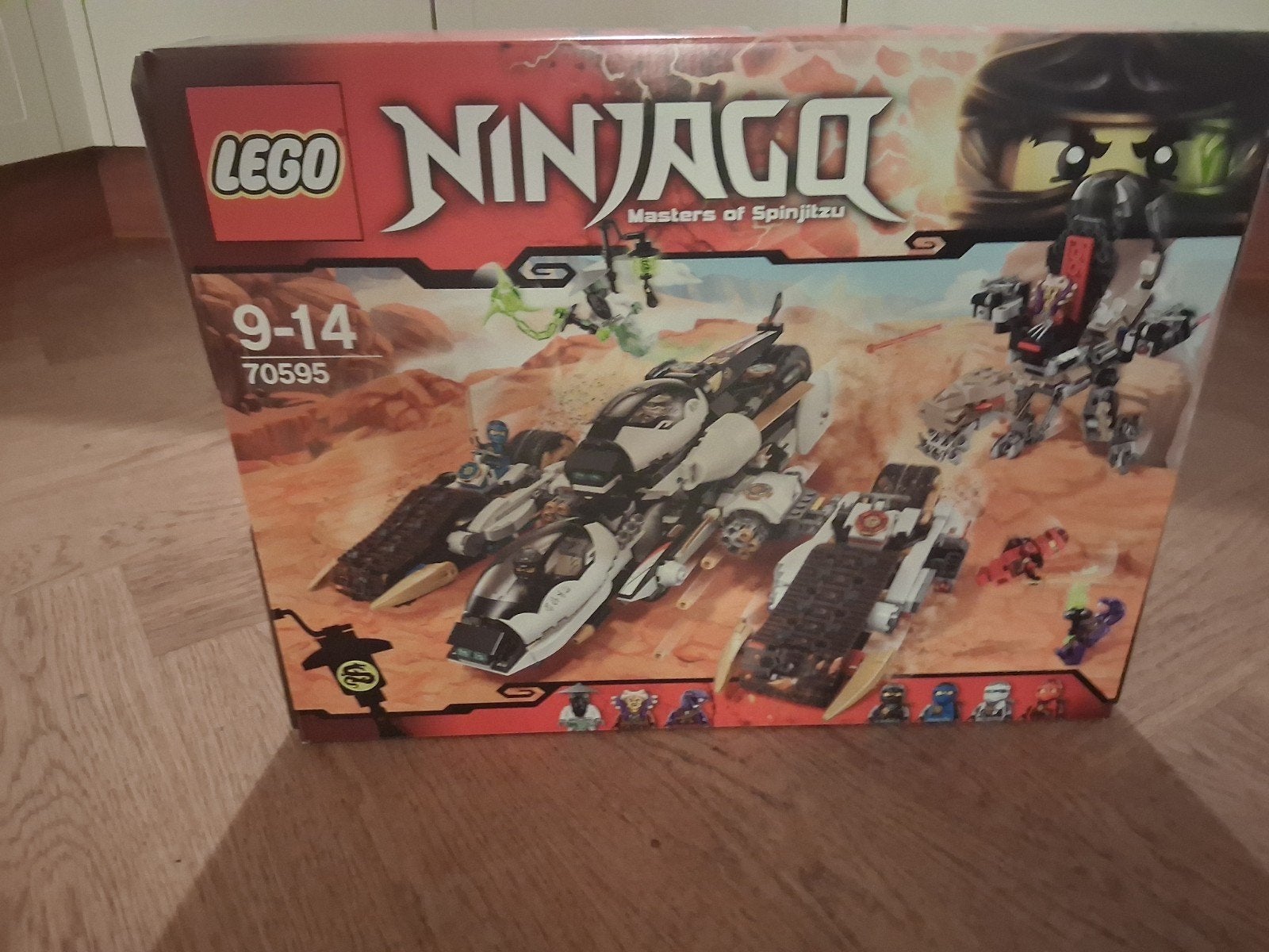 LEGO Ninjago 70595 ultra stealth raider compleet, Kinderen en Baby's, Gebruikt, Lego, Ophalen of Verzenden, Inclusief instructies