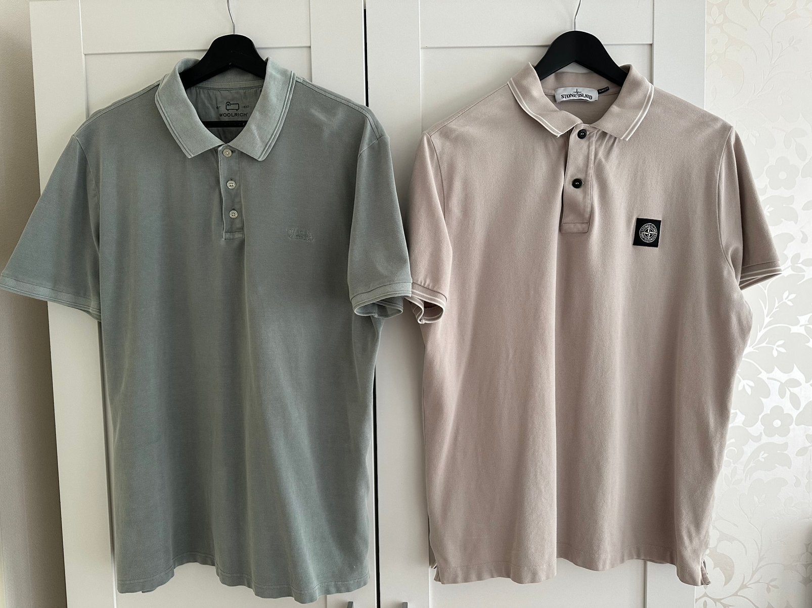 Polo’s Stone island , Woolrich en vest Vanguard maat xl, Verzenden, Gedragen, Maat 56/58 (XL), Overige kleuren