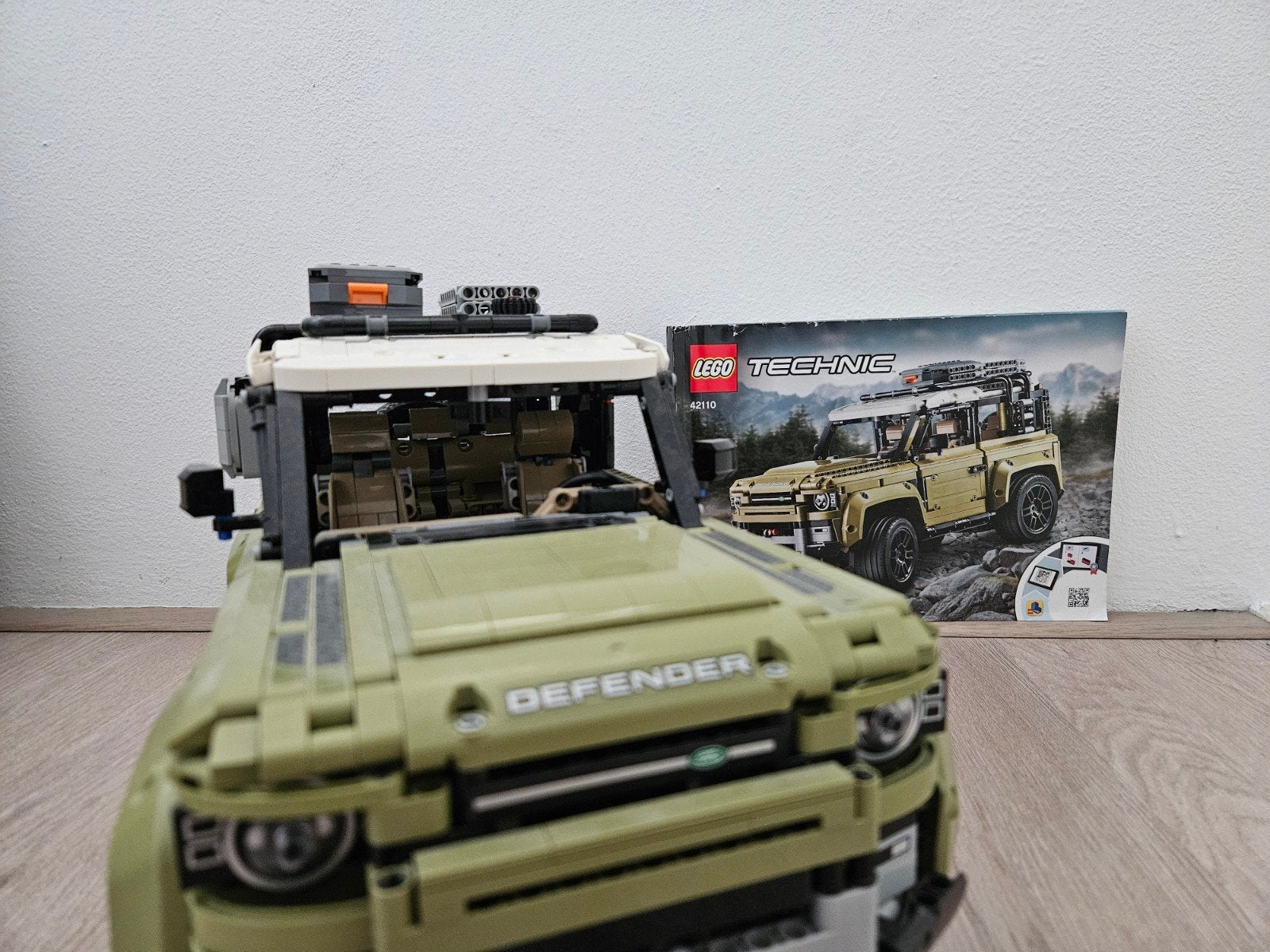 Lego technic landrover, Auto, Groter dan 1:32, Zo goed als nieuw, Ophalen