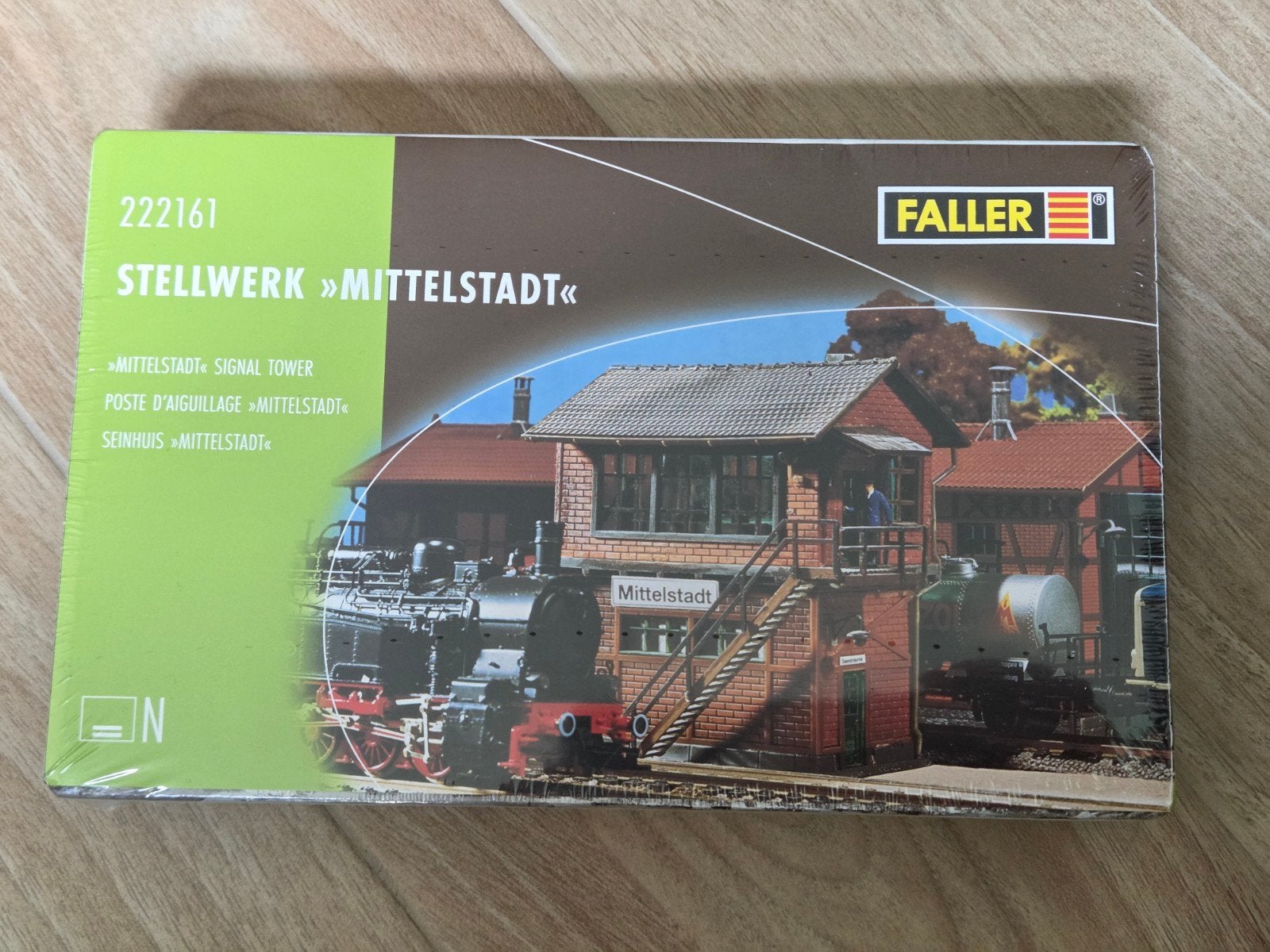 Faller 222161 Seinhuis Mittelstadt - Nieuw in verpakking, Hobby en Vrije tijd, Modeltreinen | N-Spoor, Ophalen of Verzenden, Nieuw