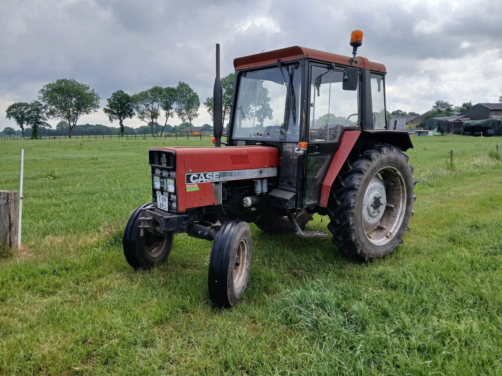Case international 733 tractor, Ophalen