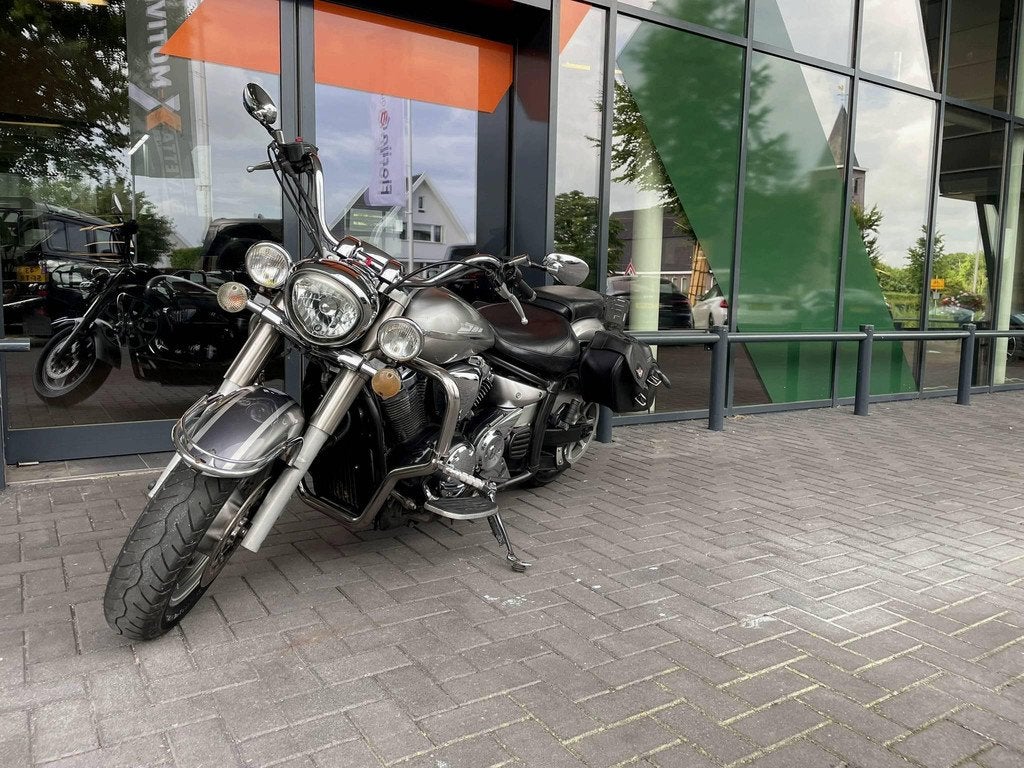Yamaha XVS 1300A Custom | Org NL! | 1 eig | Lederen tassen |, Gebruikt, Zwart, 1304 cc, Bedrijf