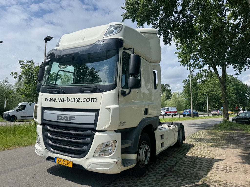 DAF CF 400 Spacecab (bj 2017), Auto's, Achterwielaandrijving, Euro 6, Elektrische ramen, Wit