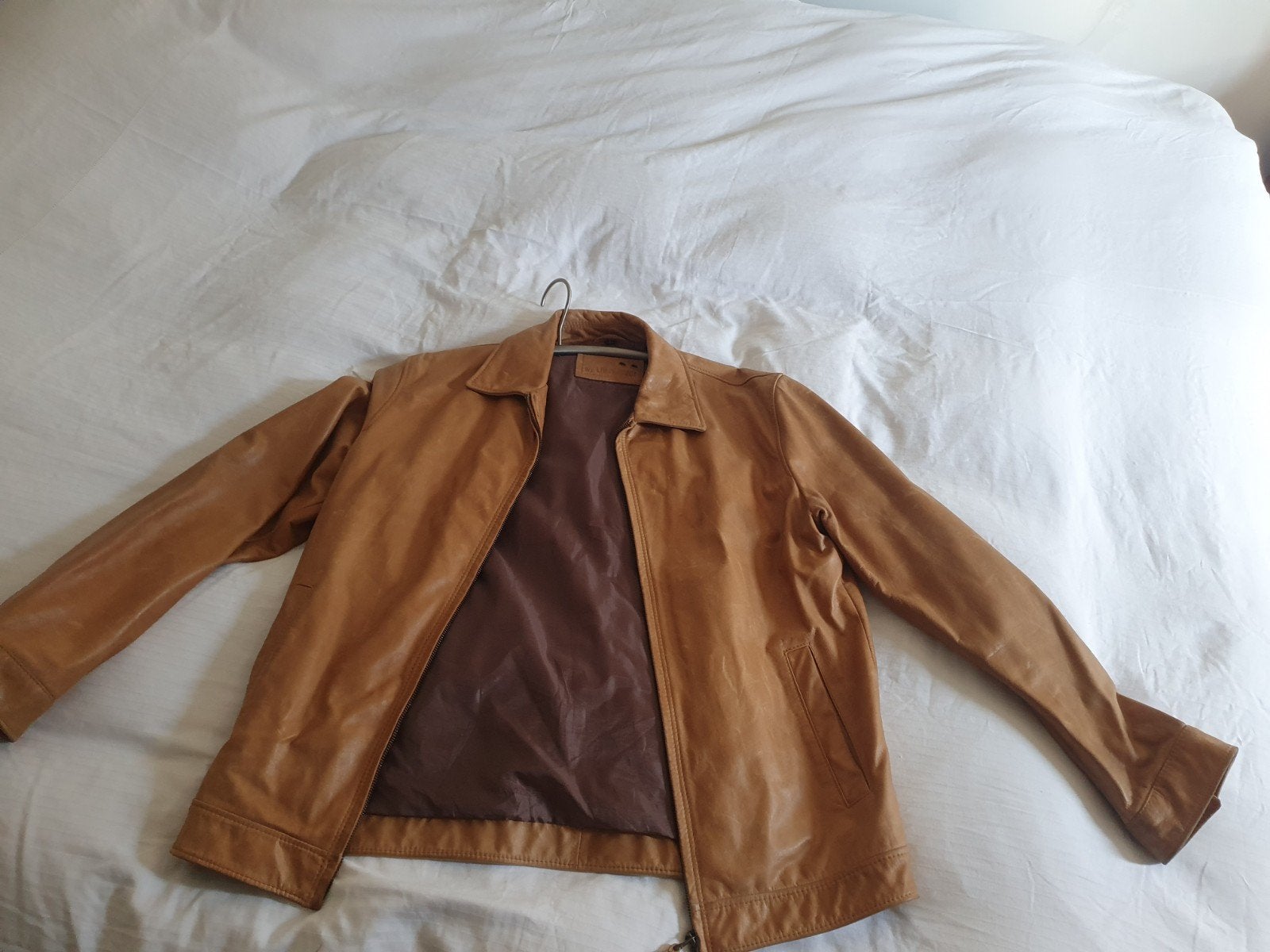 2 leren heren jassen, Kleding | Heren, Ophalen of Verzenden, Zo goed als nieuw, Zwart