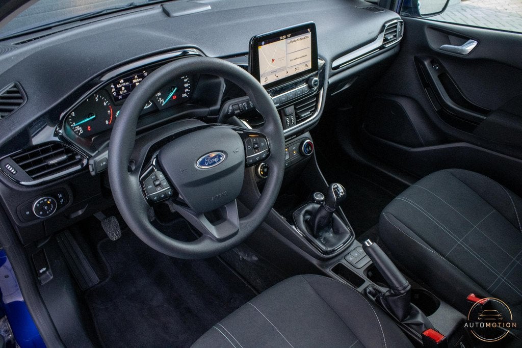 Ford Fiesta 1.1 Trend Cruise control parkeersensor carplay, Voorwielaandrijving, Met garantie (alle), Blauw, Origineel Nederlands