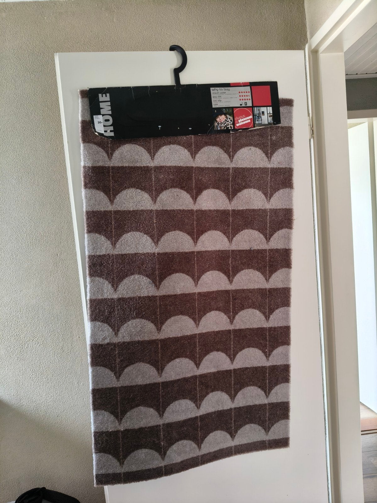 Droogloopmat 67x120cm - Nieuw, 100 tot 150 cm, Grijs, Nieuw, Modern