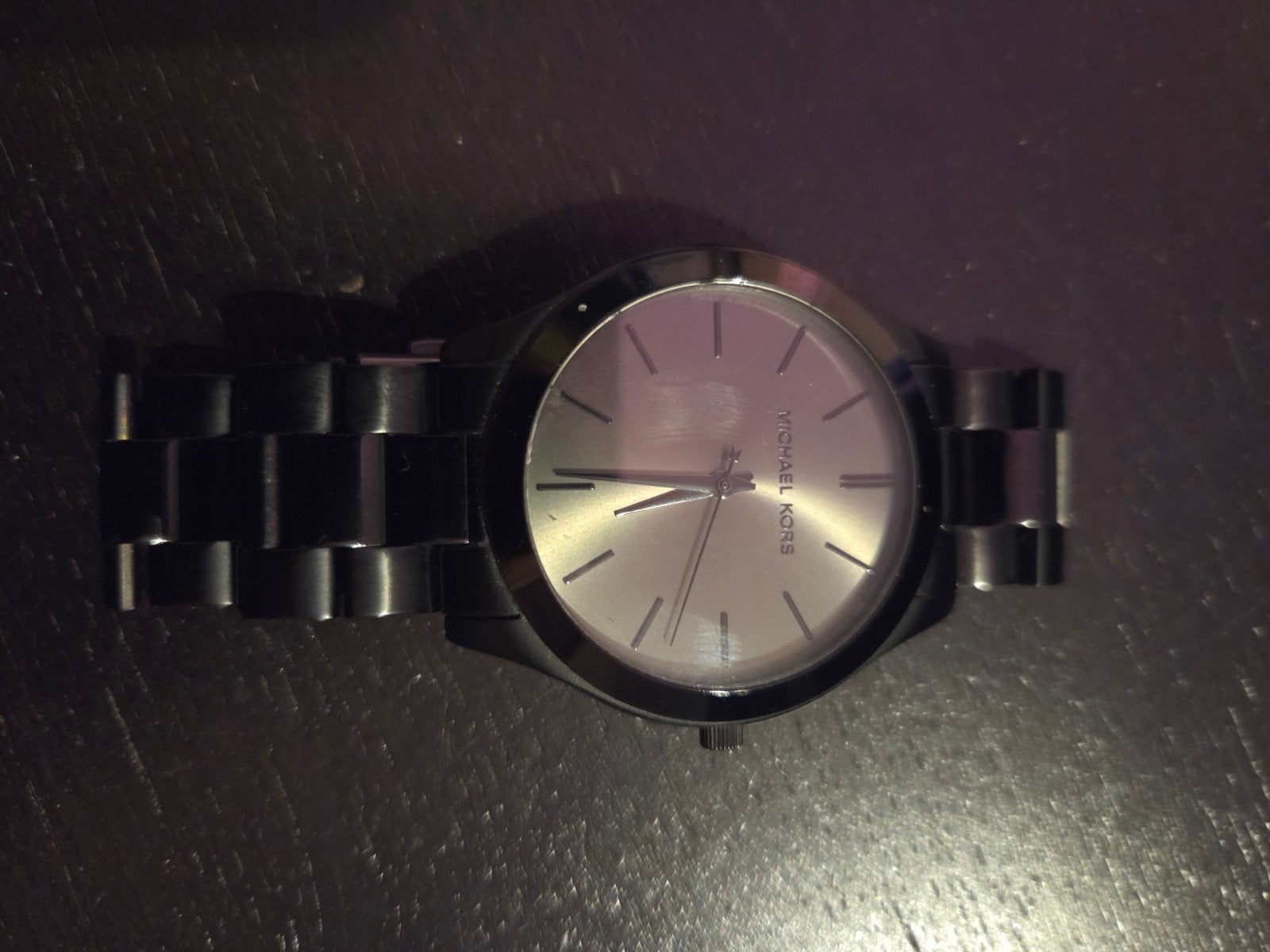 Michael Kors MK8507 Horloge - Zwart Staal, 44mm, Overige merken, Staal, Staal, Polshorloge