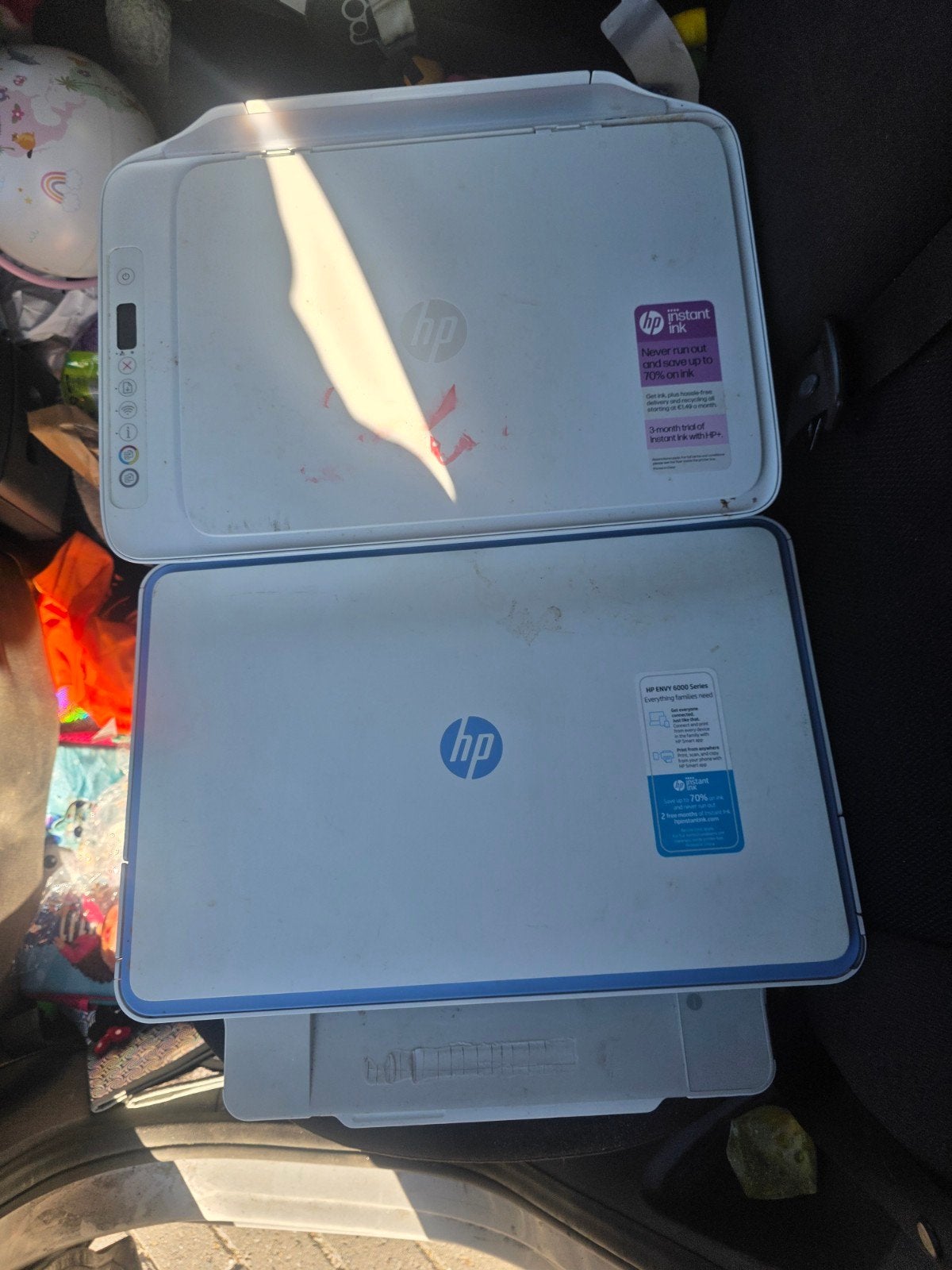 2 HP printers, werken goed, nieuwe inkt nodig, Computers en Software, Printers, Kleur printen, Gebruikt, Inkjetprinter, All-in-one