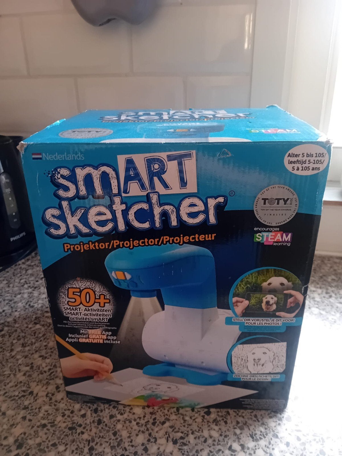 Smart Sketcher Projector - Teken- en leerprojector, Ophalen, Gebruikt, Taal en Lezen, Met licht