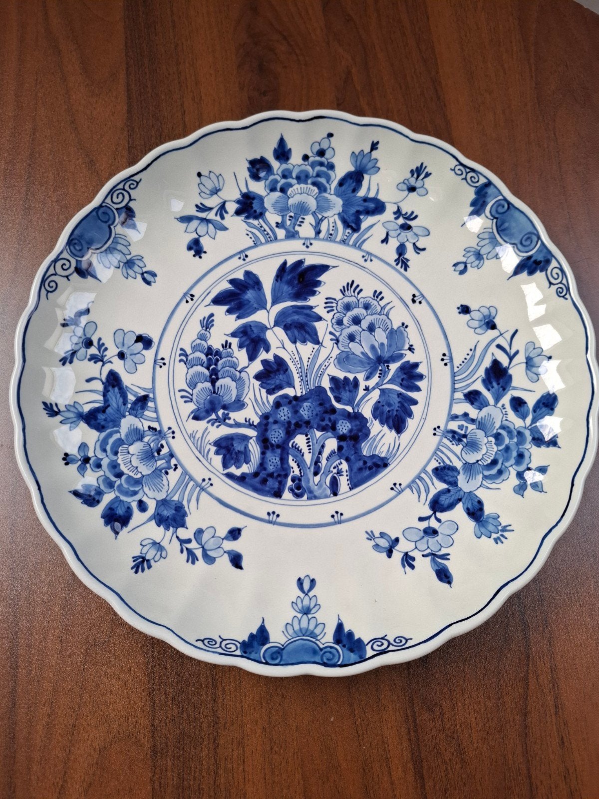 Delfts Blauw sierbord De Porceleyne Fles 1979, Ophalen of Verzenden