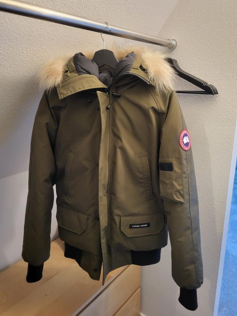 Canada Goose Chilliwack Bomber Groen, Kleding | Heren, Jassen | Winter, Ophalen, Canada Goose, Zo goed als nieuw, Groen
