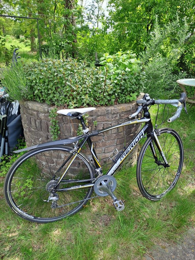 Merida Racefiets / wielrenfiets - Shimano 105 Afmontage, Gebruikt, Aluminium, 49 tot 53 cm, Meer dan 20 versnellingen