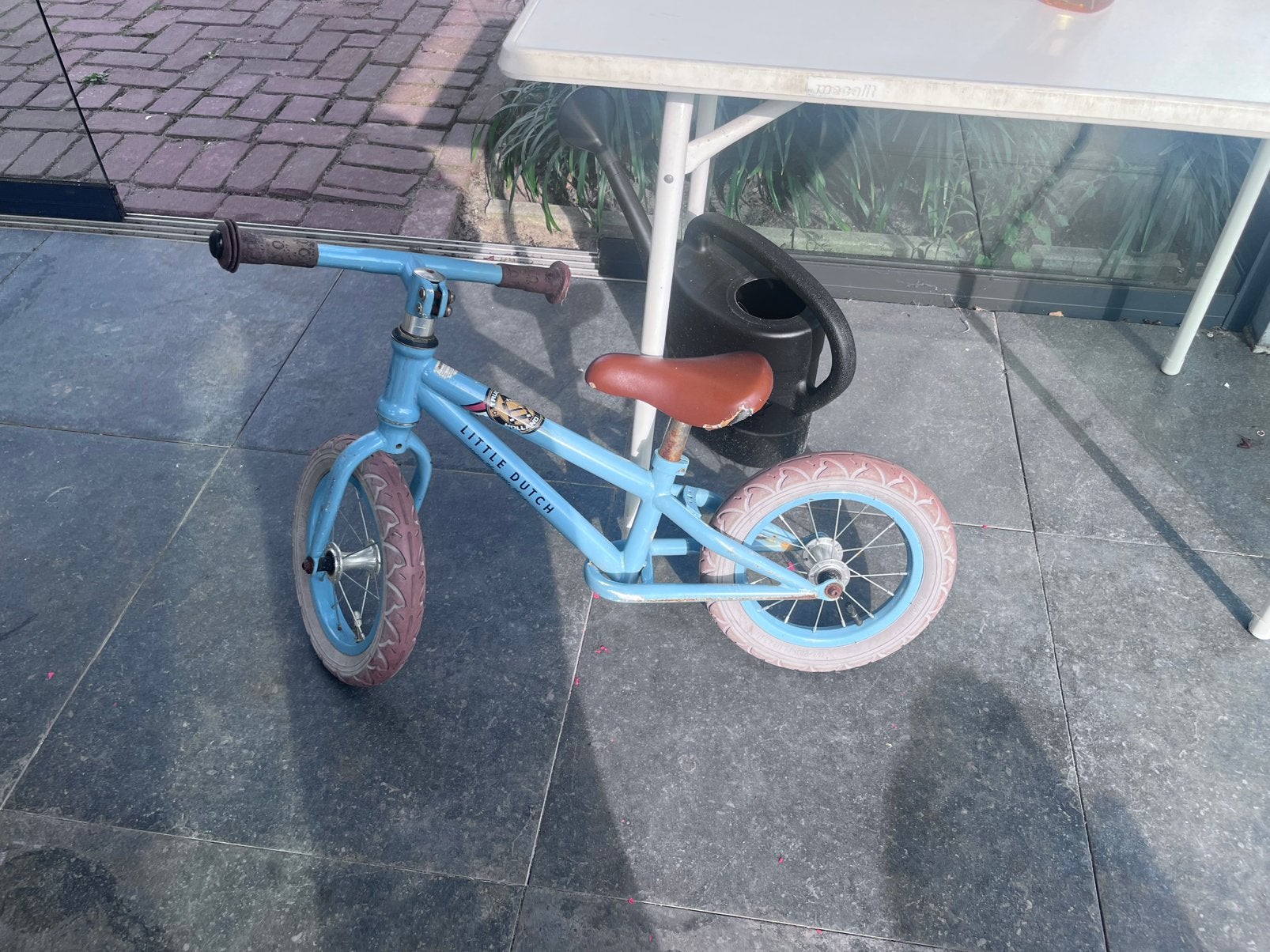 Loopfiets little dutch, Fietsen en Brommers, Ophalen, Gebruikt, Minder dan 16 inch